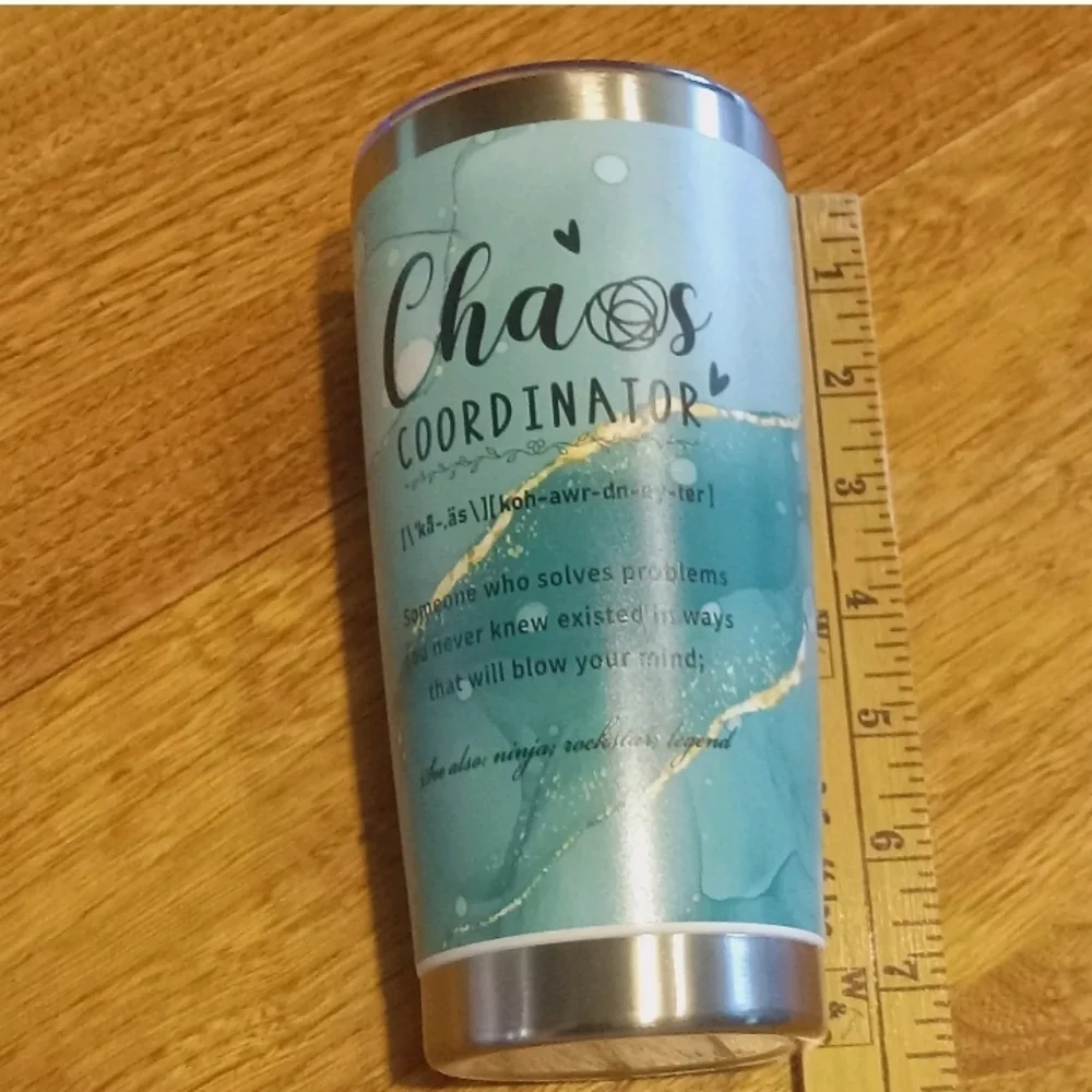Chaos Coordinator  20oz Tumbler New In Box